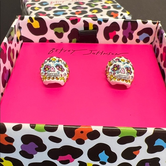 Betsey Johnson | Sugar Skull Earrings - Picture 5 of 8
